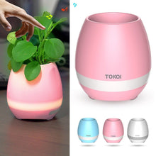 Pot de fleur Smart enceinte Wireless Finger touch Bluetooth