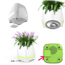 Pot de fleur Mini Bluetooth Speakers Wireless FM Radio