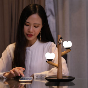 Lampe arbre de l'amour USB Rechargeable