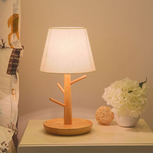 Lampe de chevet en bois style Nordique