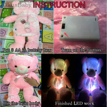 Ours en peluche lumineux 30/50/80cm LED light Teddy Bear